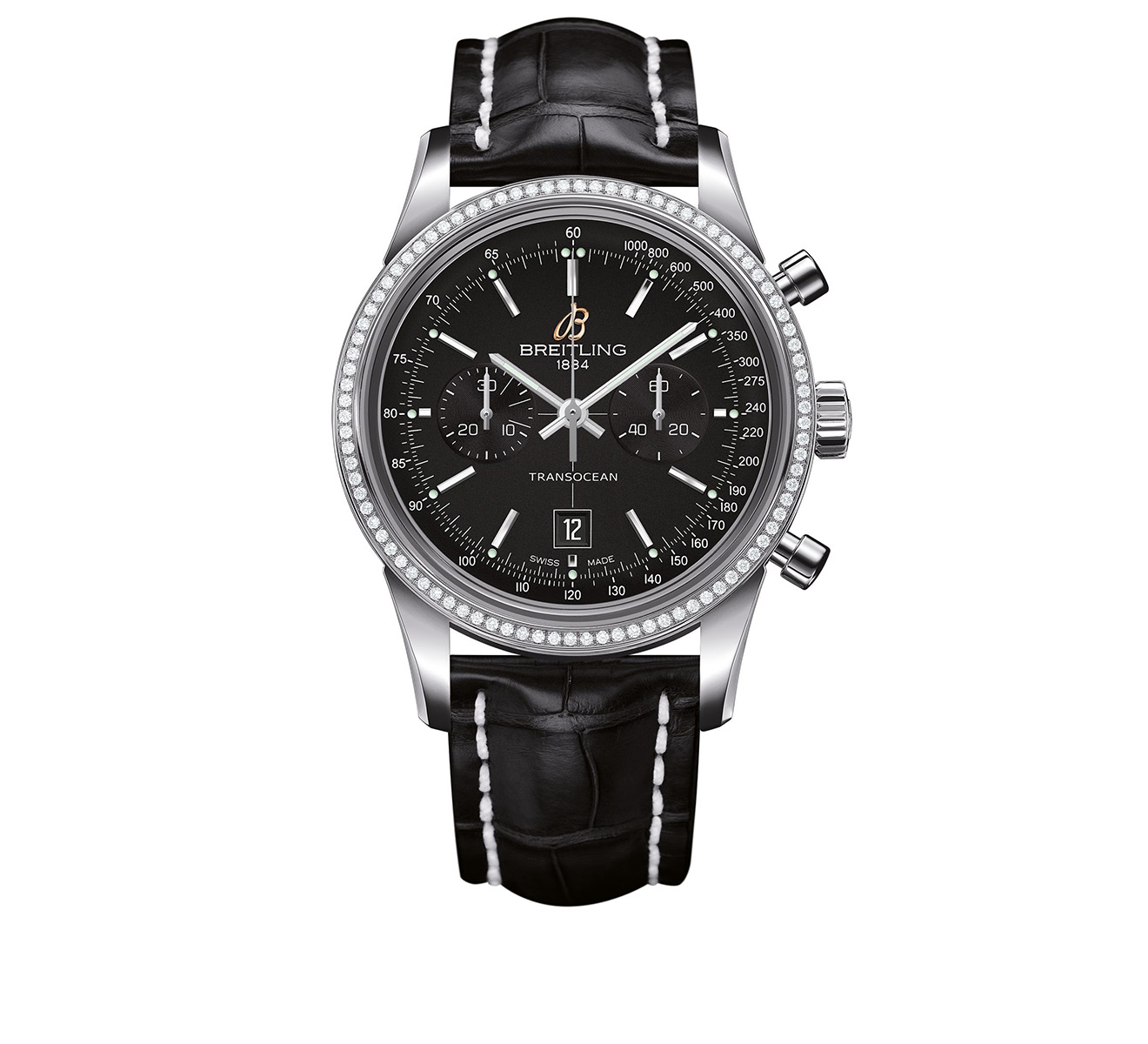 Часы Transocean Chronograph 38 Breitling Transocean A4131053/BC06/728P - фото 1 – Mercury