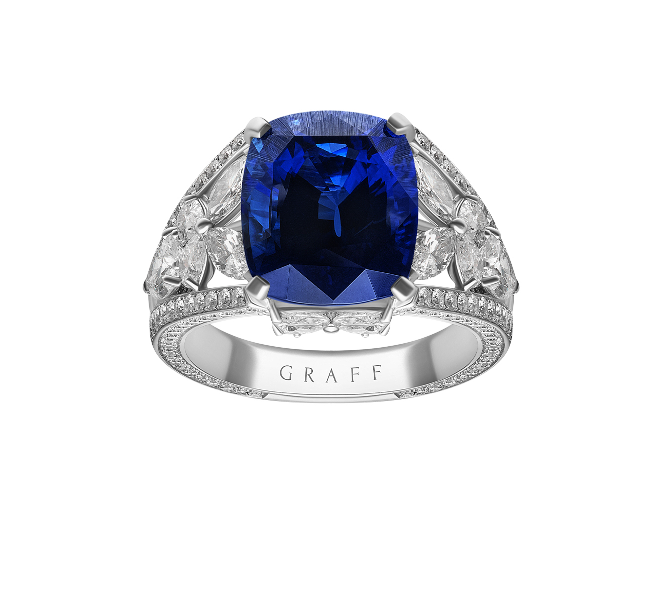 Кольцо GRAFF Sapphires GR 24954 - фото 2 – Mercury