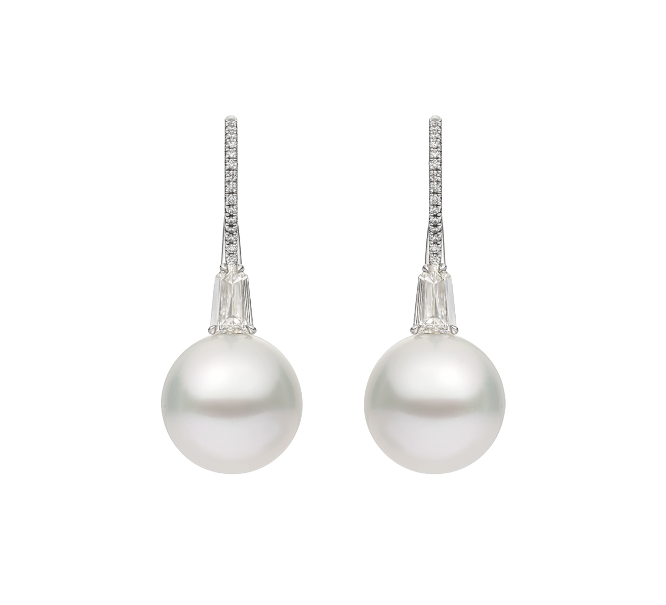 Серьги MIKIMOTO Classic MEL 10036 NDXP - фото 1 – Mercury