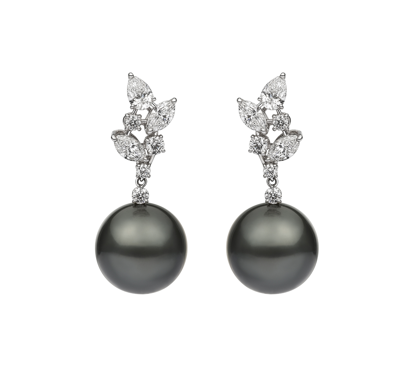 Серьги MIKIMOTO Classic MEM 10002 BDXP 15 - фото 1 – Mercury