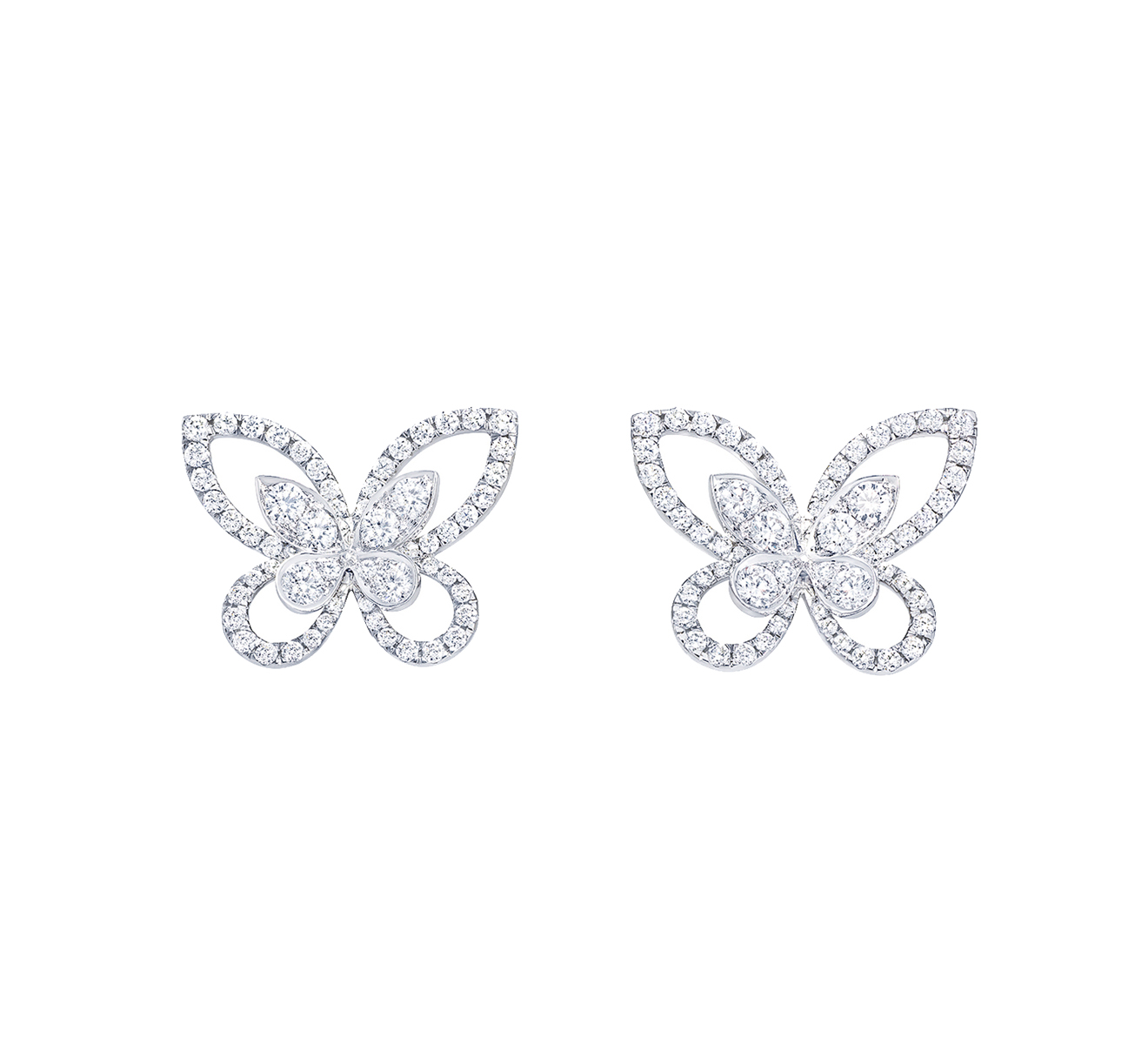 Серьги GRAFF Butterfly RGE 879 - фото 1 – Mercury