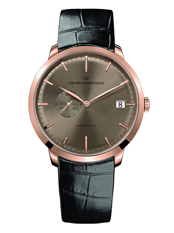 Часы Rose Gold Date Brown