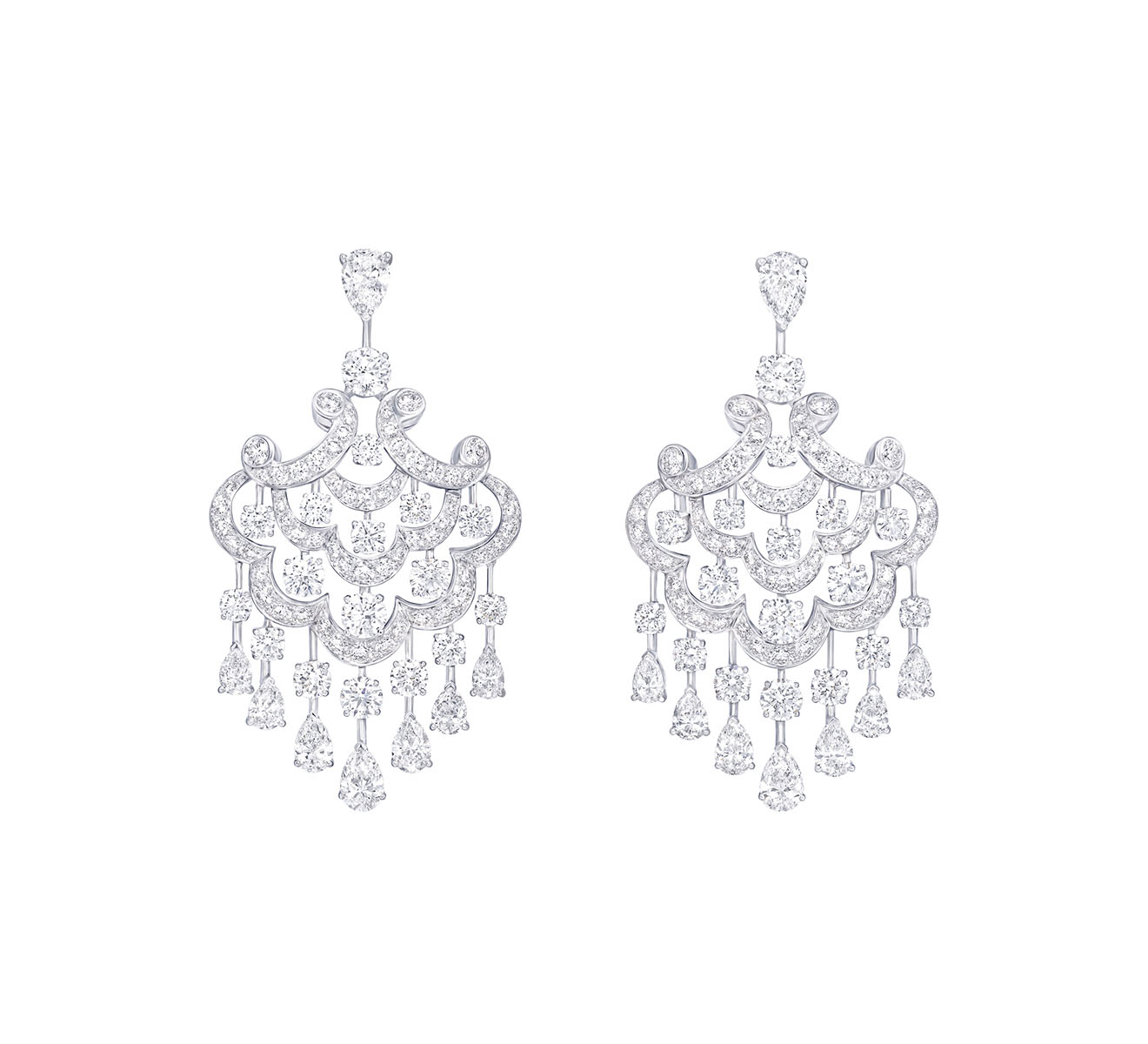 Серьги GRAFF Chandelier RGE 865 - фото 1 – Mercury