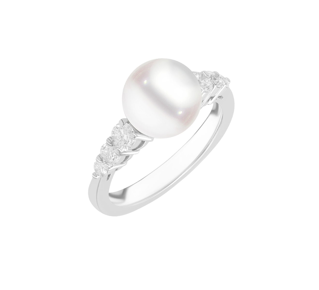 Кольцо MIKIMOTO Morning Dew PRA 541 NDW - фото 1 – Mercury