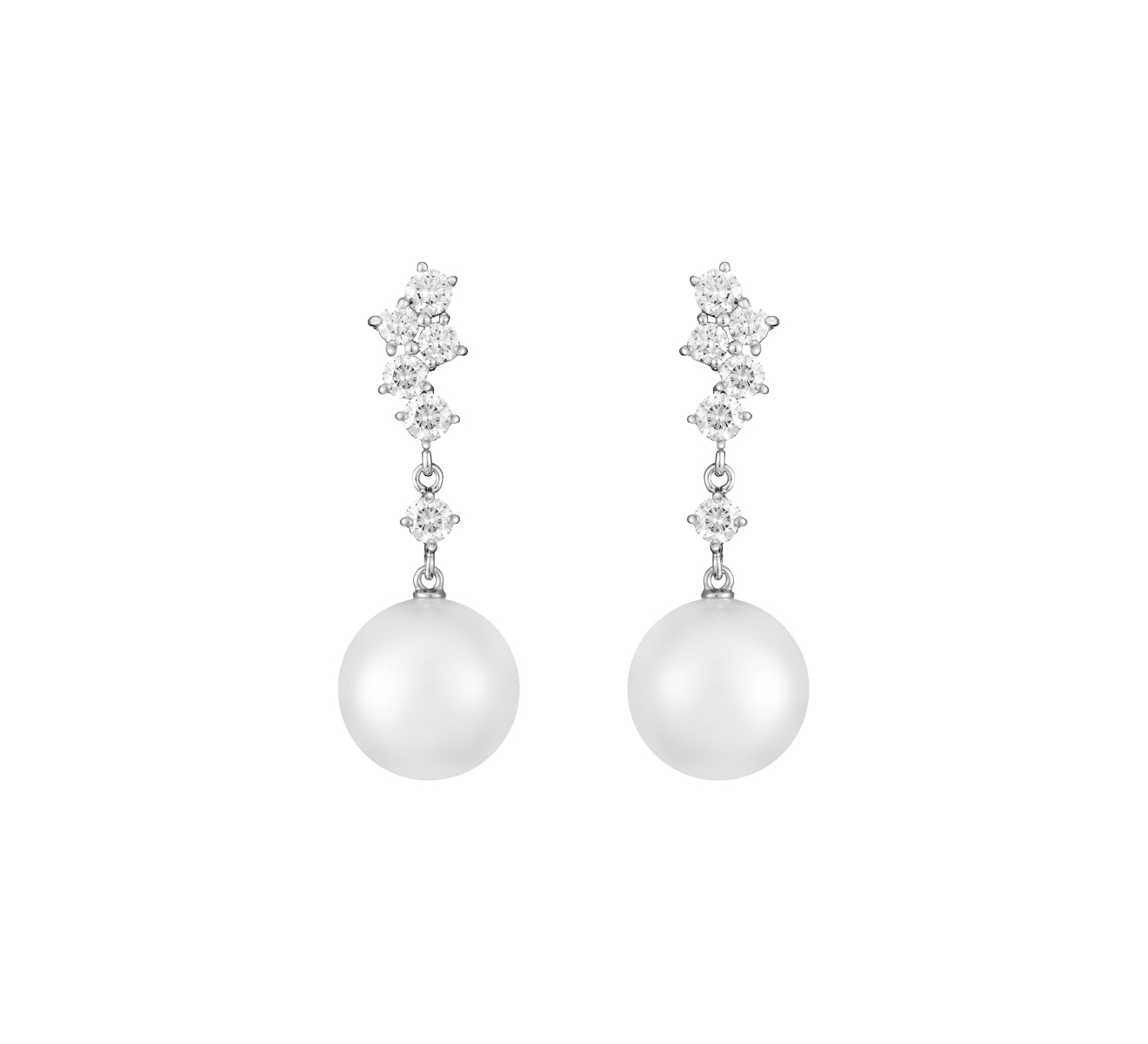 Серьги MIKIMOTO Classic MEH 10007 NDXW - фото 1 – Mercury