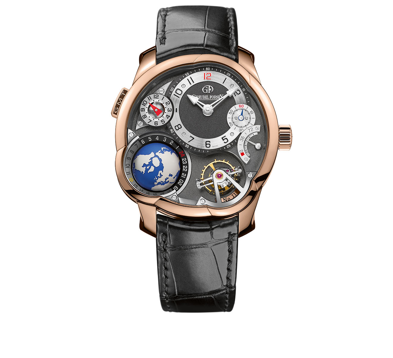 Часы GMT Red Gold GREUBEL FORSEY GMT P233 - фото 1 – Mercury