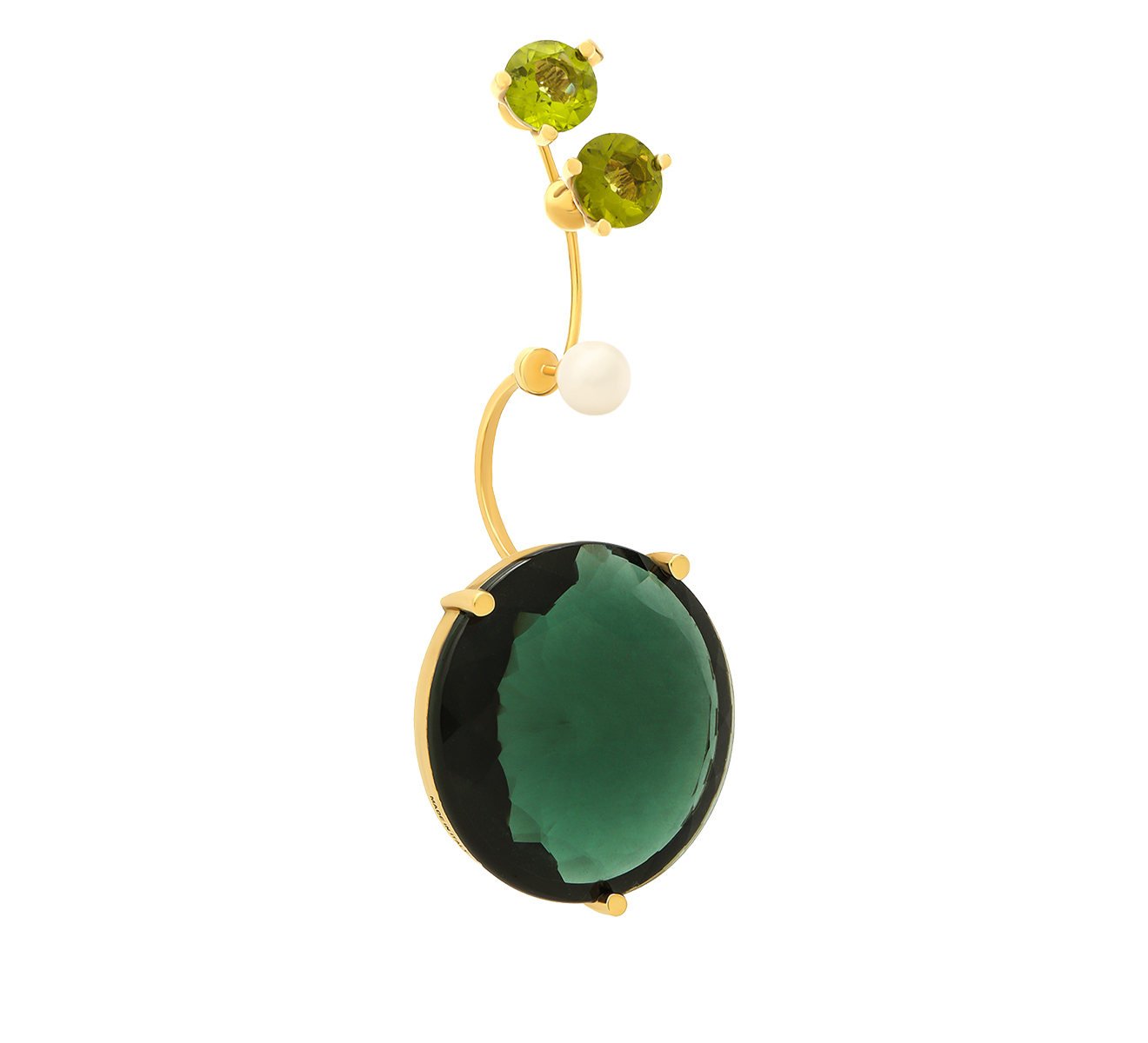 Серьга Delfina Delettrez Never too light NTL5002.A - фото 3 – Mercury
