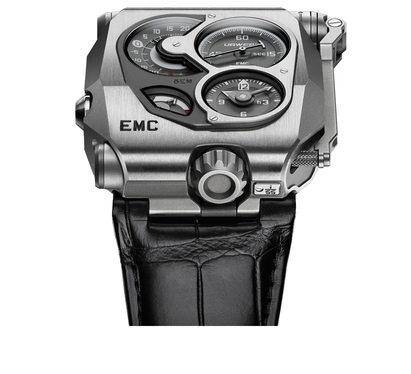 Часы EMC Titanium Steel URWERK EMC UR-EMC - фото 3 – Mercury