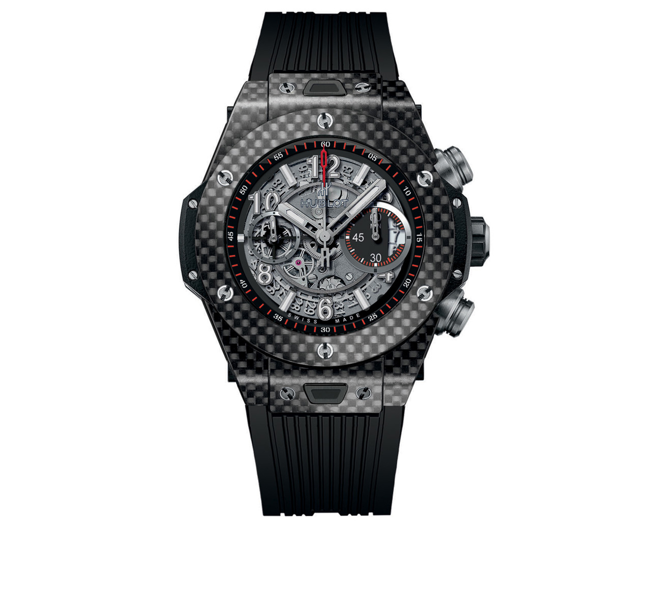 Часы Unico Carbon HUBLOT Big Bang 411.QX.1170.RX - фото 1 – Mercury