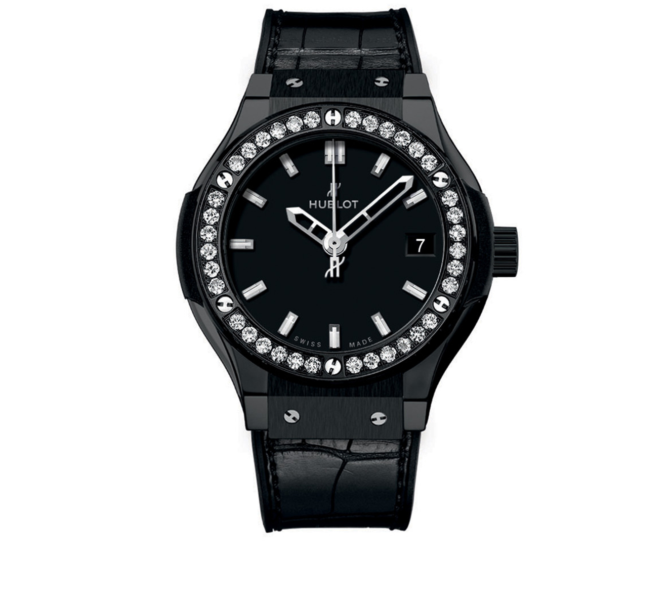 Часы Black Magic Diamonds HUBLOT Classic Fusion 581.CM.1170.LR.1104 - фото 1 – Mercury