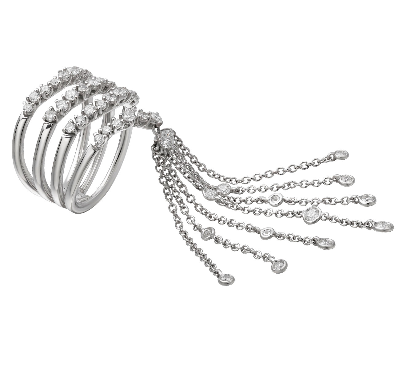 Кольцо CASATO Miss Princess MX-701BT-W - фото 1 – Mercury