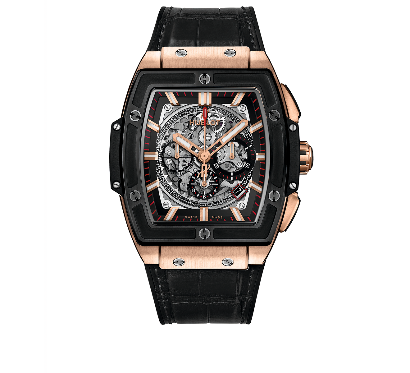 Часы King Gold Ceramic HUBLOT Spirit of Big Bang 601.OM.0183.LR - фото 1 – Mercury