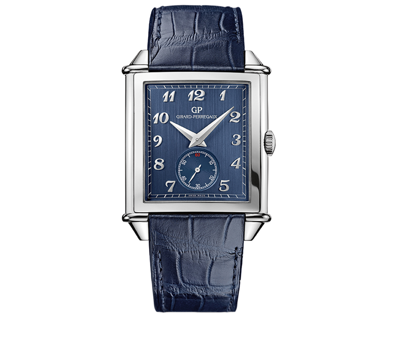 Часы XXL Steel Small Seconds Blue GIRARD-PERREGAUX Vintage 1945 25880-11-421-BB4A - фото 1 – Mercury