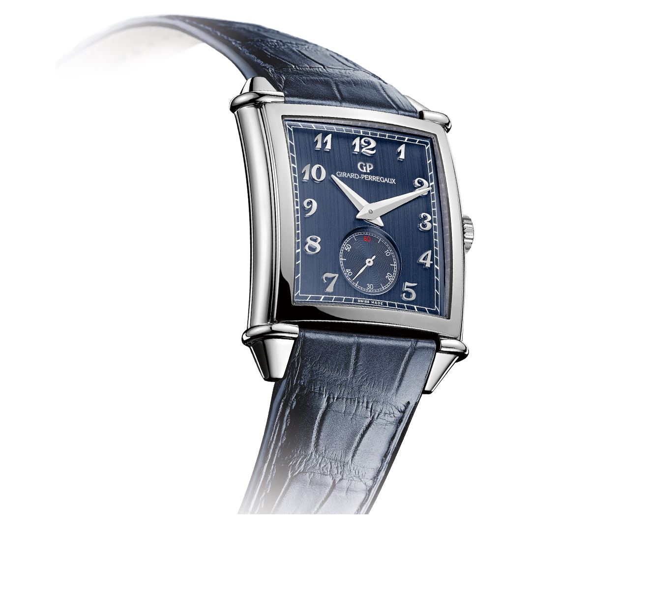 Часы XXL Steel Small Seconds Blue GIRARD-PERREGAUX Vintage 1945 25880-11-421-BB4A - фото 2 – Mercury