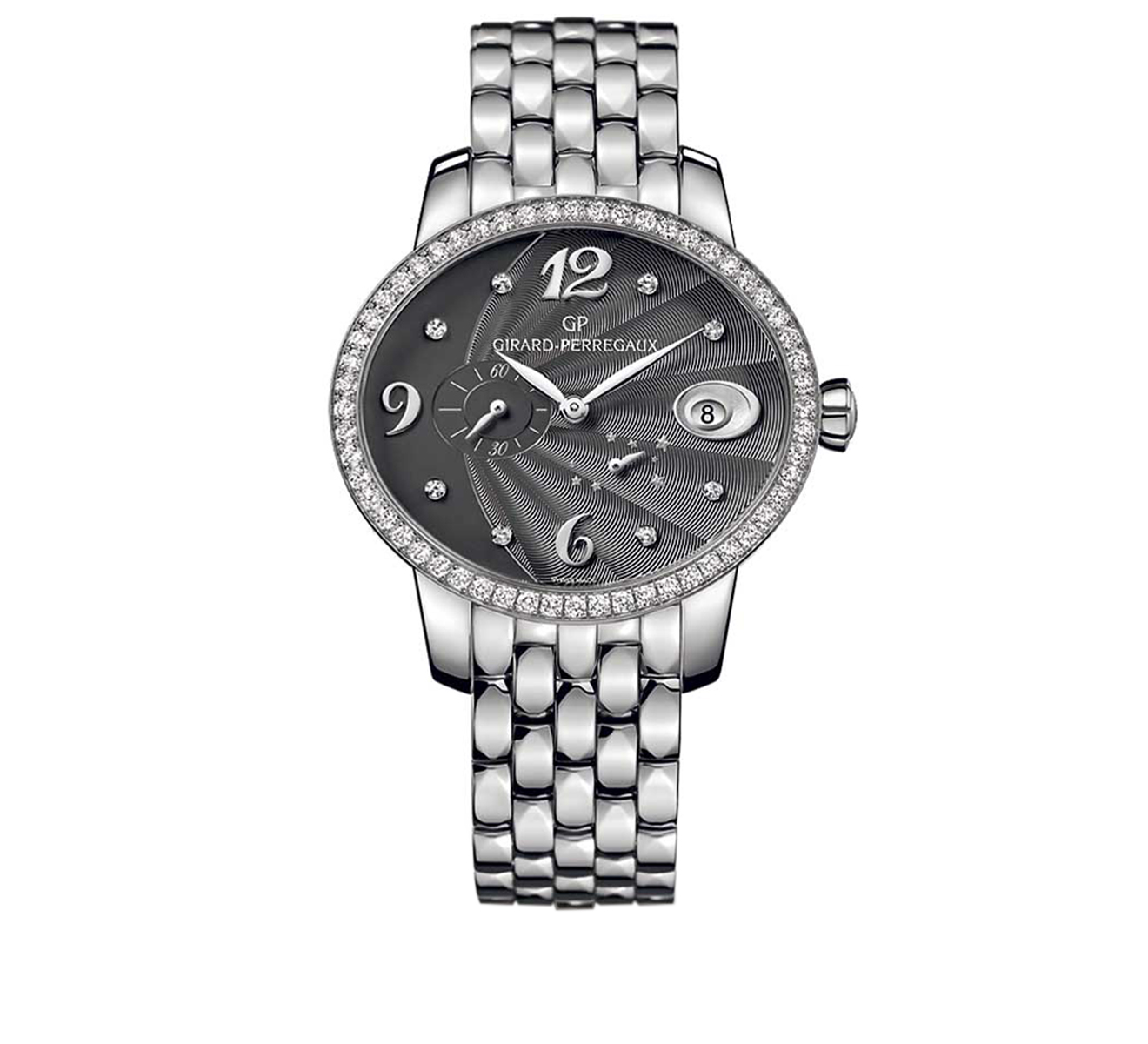 Часы Power Reserve Steel Grey GIRARD-PERREGAUX Cat's Eye 80486D11A862-11A - фото 1 – Mercury