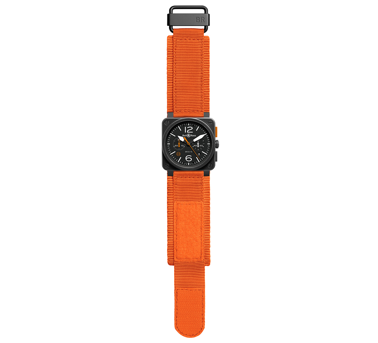 Часы Carbon Orange Bell&Ross BR 03 BR0394-O-CA - фото 2 – Mercury