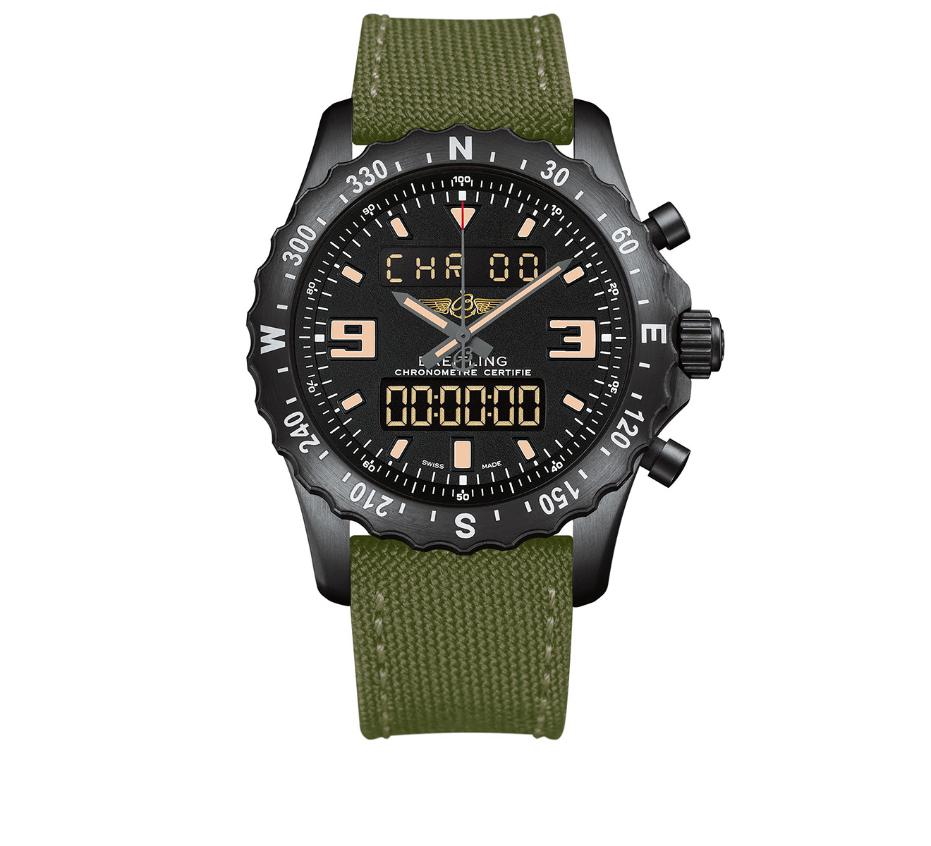 Часы Chronospace Military Blacksteel Breitling Professional M7836622/BD39/105W - фото 1 – Mercury