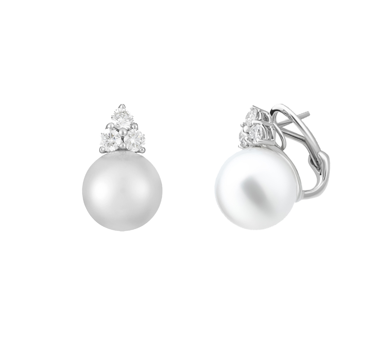 Серьги MIKIMOTO Classic MEL 10044 NDXP - фото 2 – Mercury