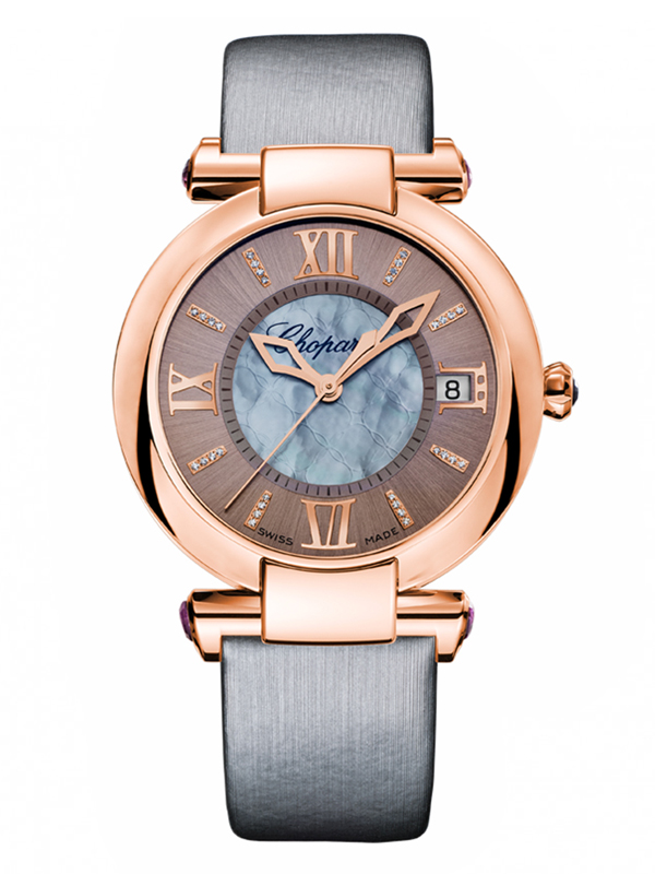 Часы Rose Gold Date Grey