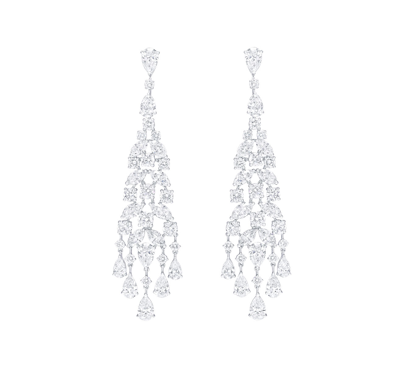 Серьги GRAFF Chandelier RGE 815 - фото 1 – Mercury
