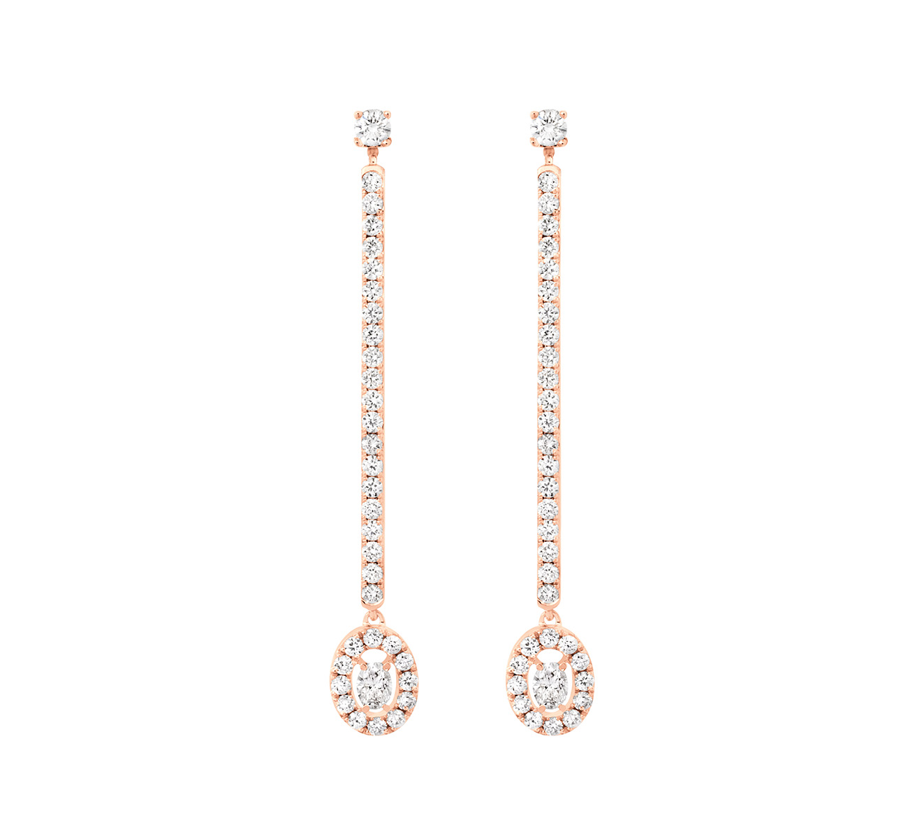 Серьги MESSIKA Glamazone 05627-PG - фото 1 – Mercury