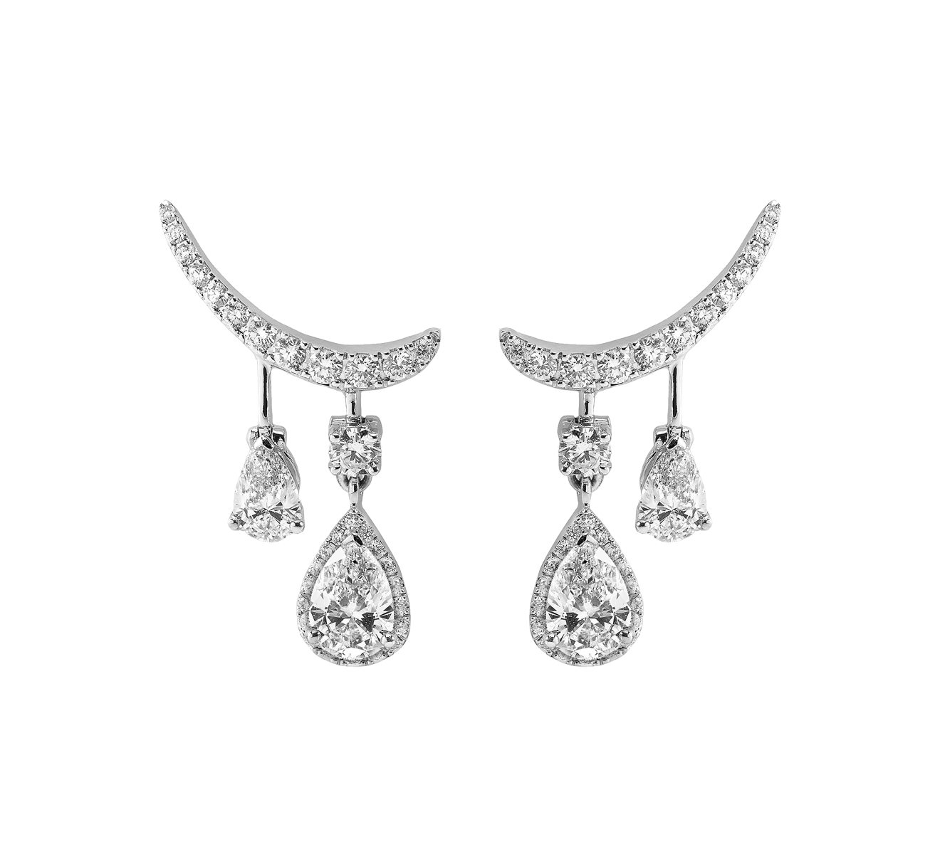 Серьги MESSIKA Princess Joy 05792-WG - фото 1 – Mercury