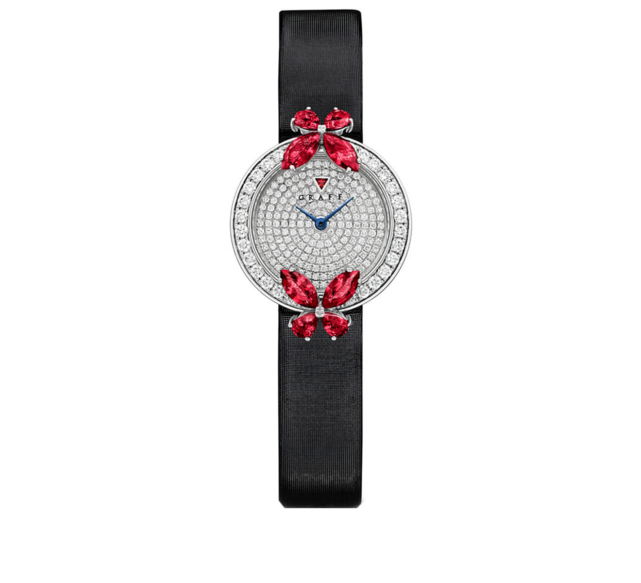 Часы Butterfly II Ruby GRAFF Butterfly BF26IIWGDRF - фото 1 – Mercury