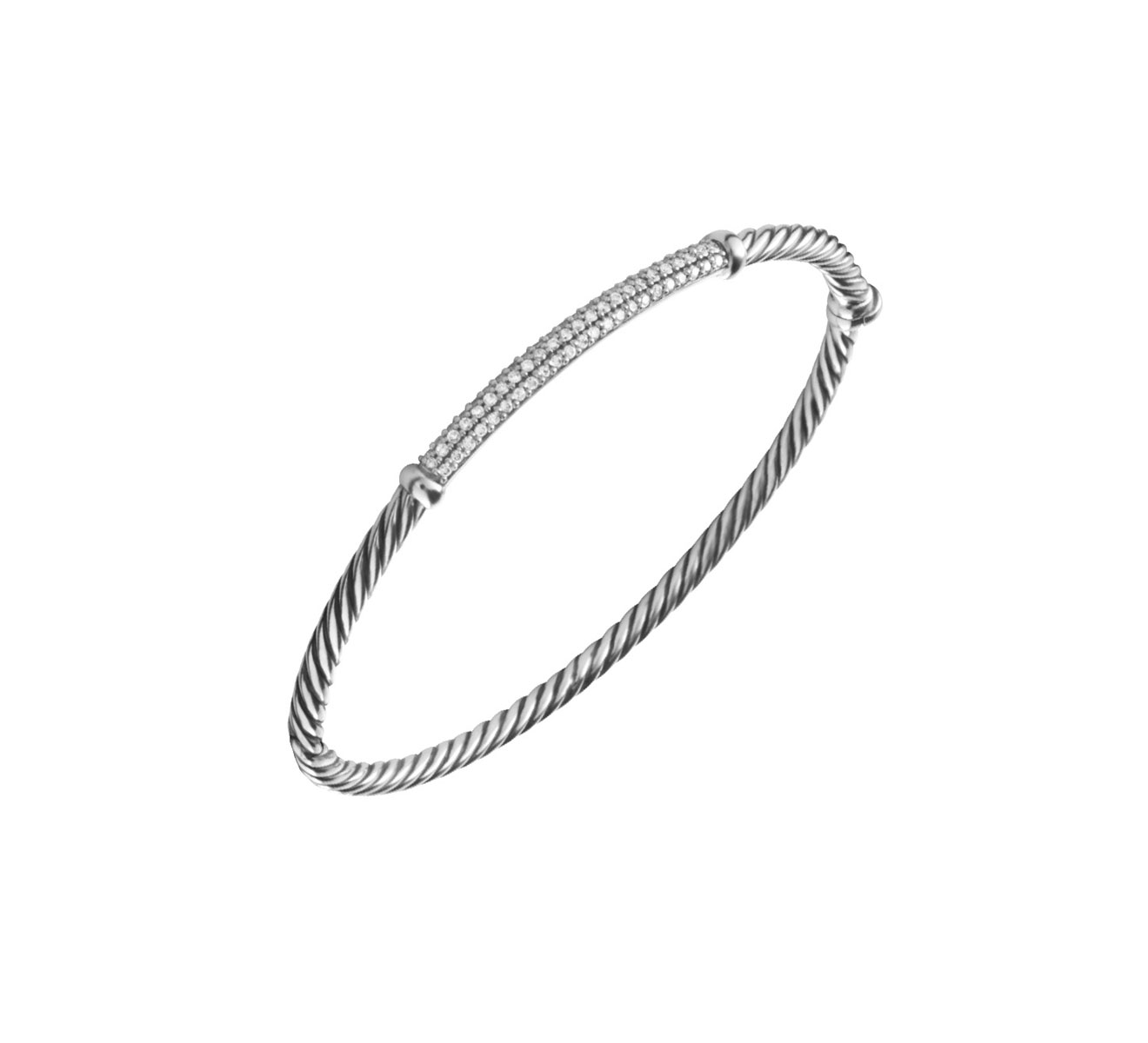 Браслет DAVID YURMAN Petite Pave B12353DSSADI - фото 1 – Mercury