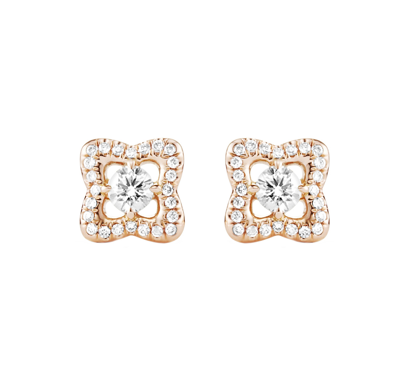 Серьги-гвоздики DAVID YURMAN Venetian Quatrefoil E12368D8RADI - фото 1 – Mercury