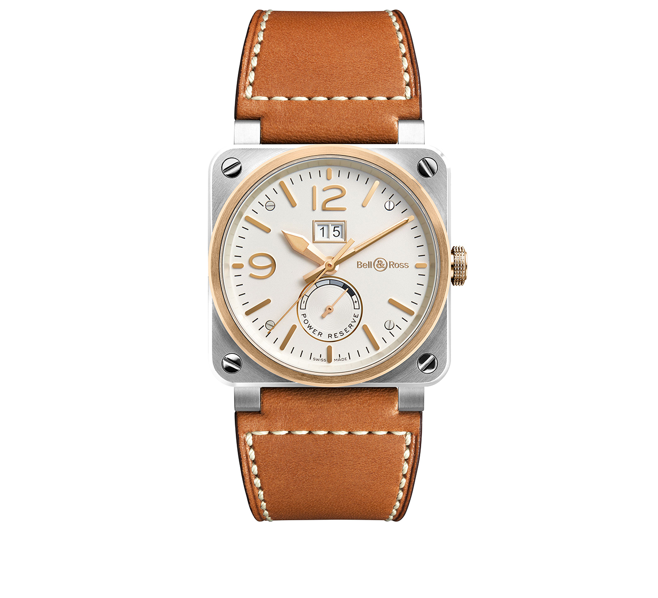 Часы Steel & Rose Gold Bell&Ross BR 03 BR0390-BICOLOR - фото 1 – Mercury