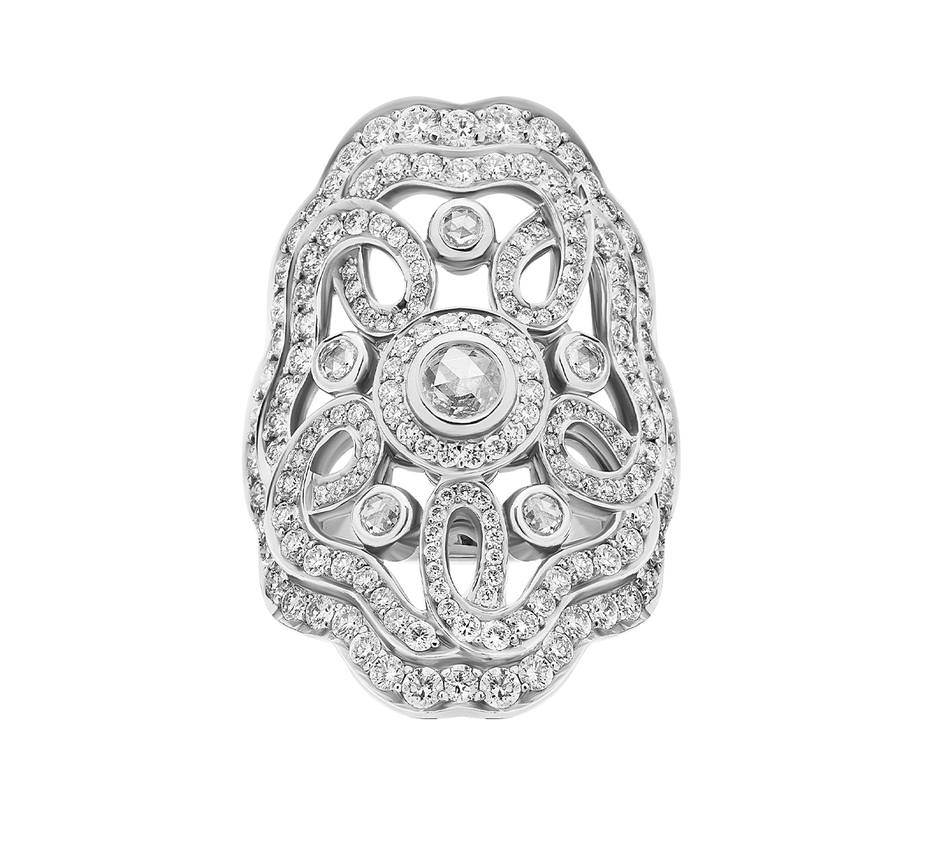 Кольцо GARRARD Tudor Rose 2012710 - фото 2 – Mercury
