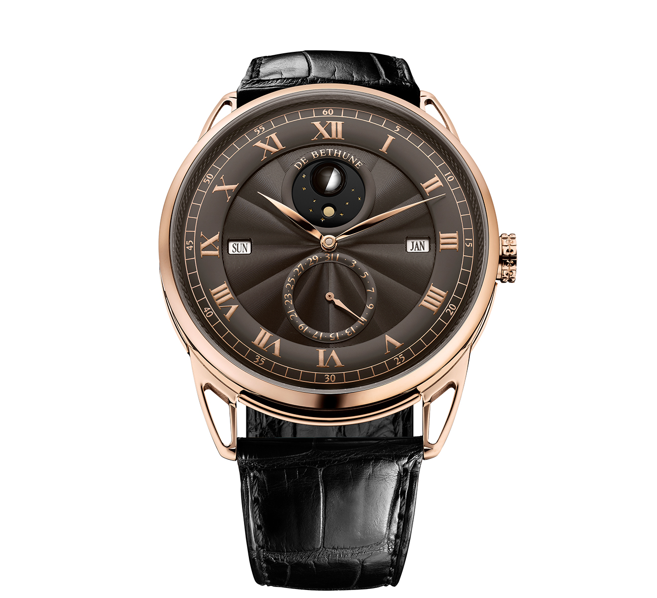 Часы Perpetual Calendar Rose Gold De Bethune DB25 DB25QPARS8R - фото 1 – Mercury