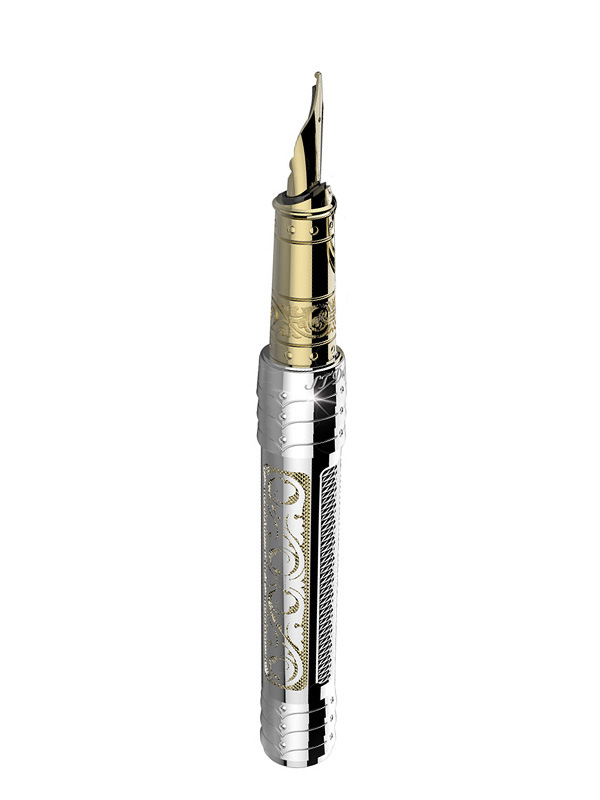 Перьевая ручка Prestige S.T. Dupont White Knight 241030 - фото 2 – Mercury