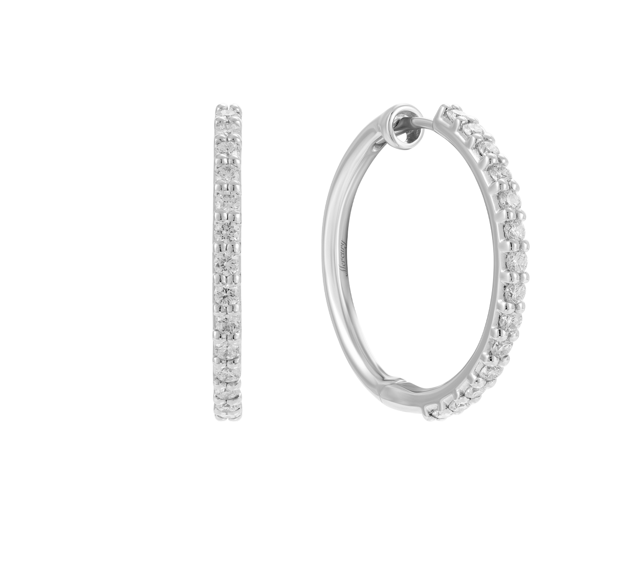 Серьги Mercury Classic ME10662/WG/HP0.20 - фото 2 – Mercury