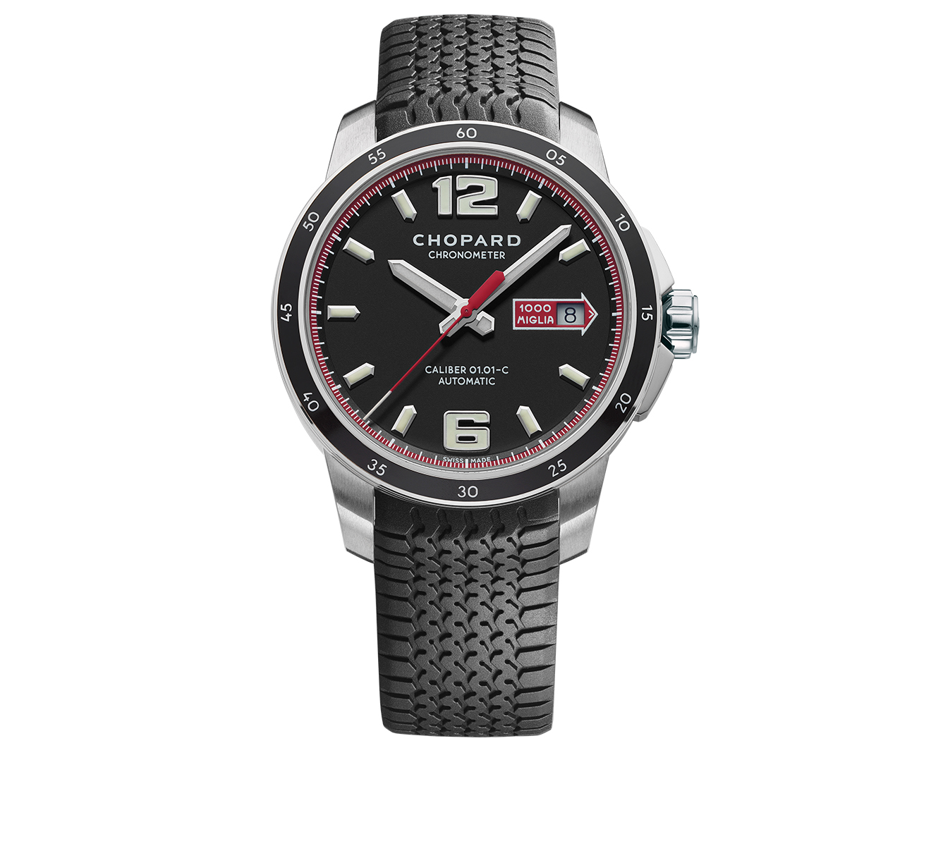 Часы Mille Miglia GTS Automatic Chopard Classic Racing 168565-3001 - фото 1 – Mercury