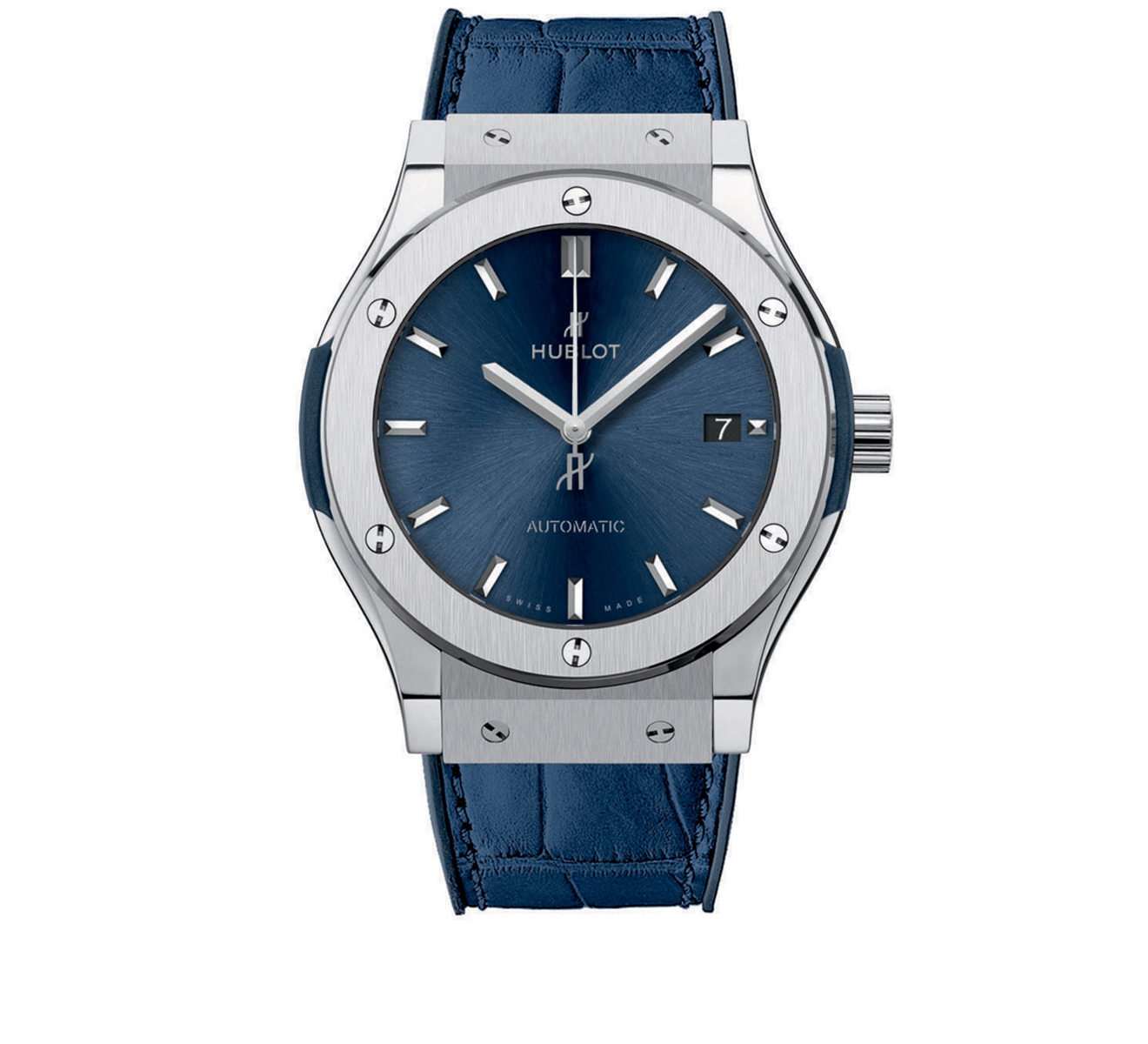 Часы Blue Titanium HUBLOT Classic Fusion 511.NX.7170.LR - фото 1 – Mercury