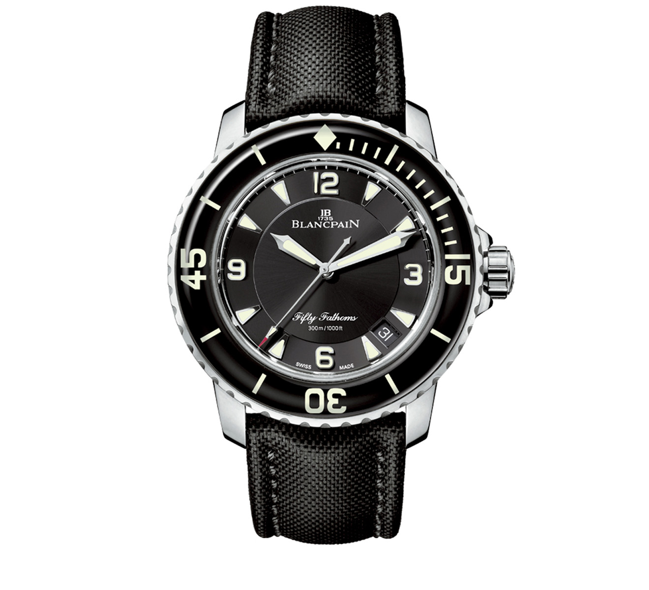 Часы Automatique Blancpain Fifty Fathoms 5015 1130 52B - фото 1 – Mercury