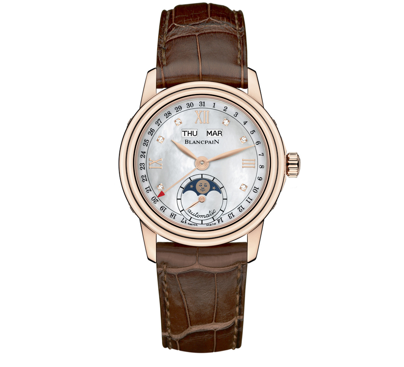 Часы Quantième Complet Blancpain Women 2360 3691A 55B - фото 1 – Mercury