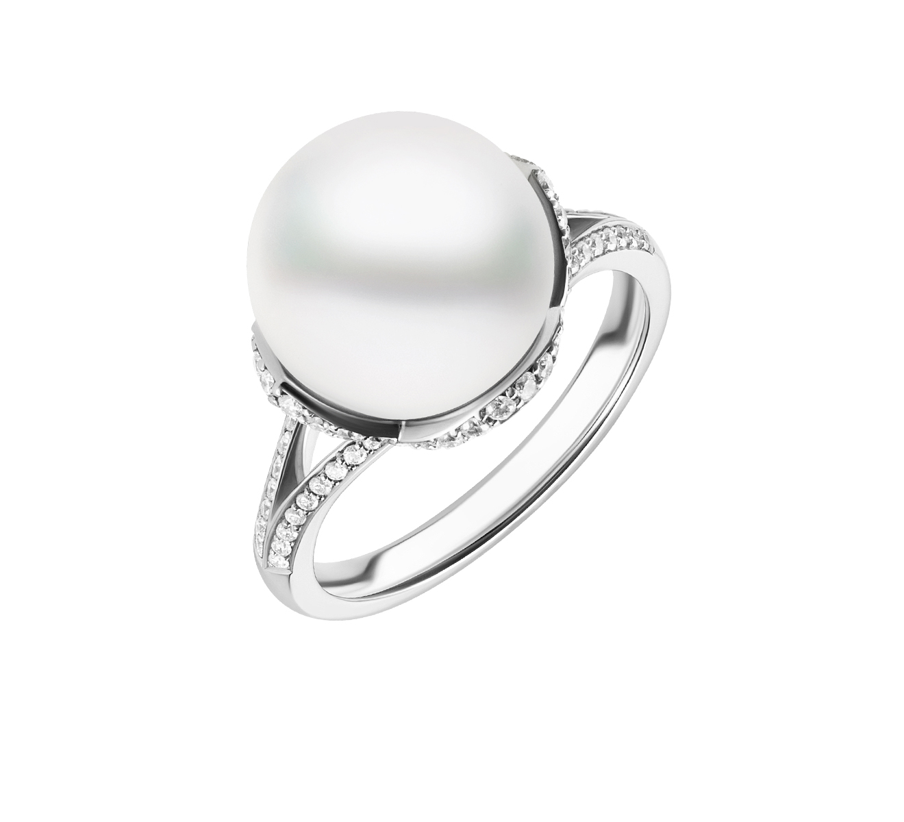 Кольцо Embrace MIKIMOTO Classic MRA 10199 NDXW - фото 1 – Mercury