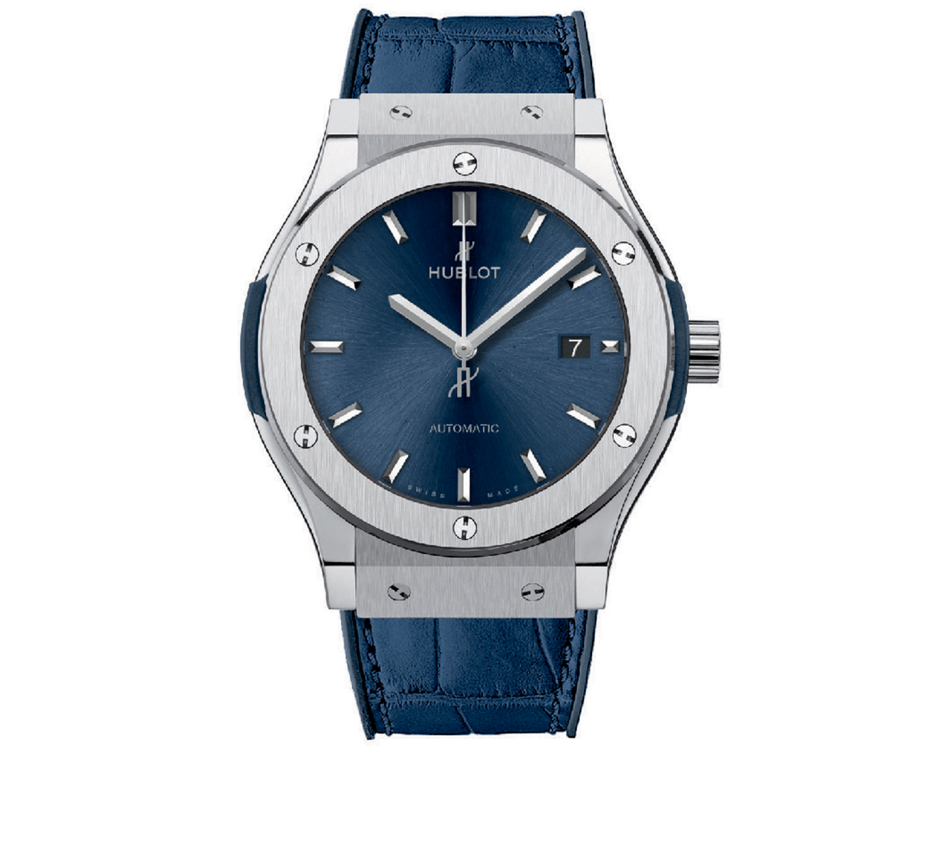 Часы Blue Titanium HUBLOT Classic Fusion 542.NX.7170.LR - фото 1 – Mercury