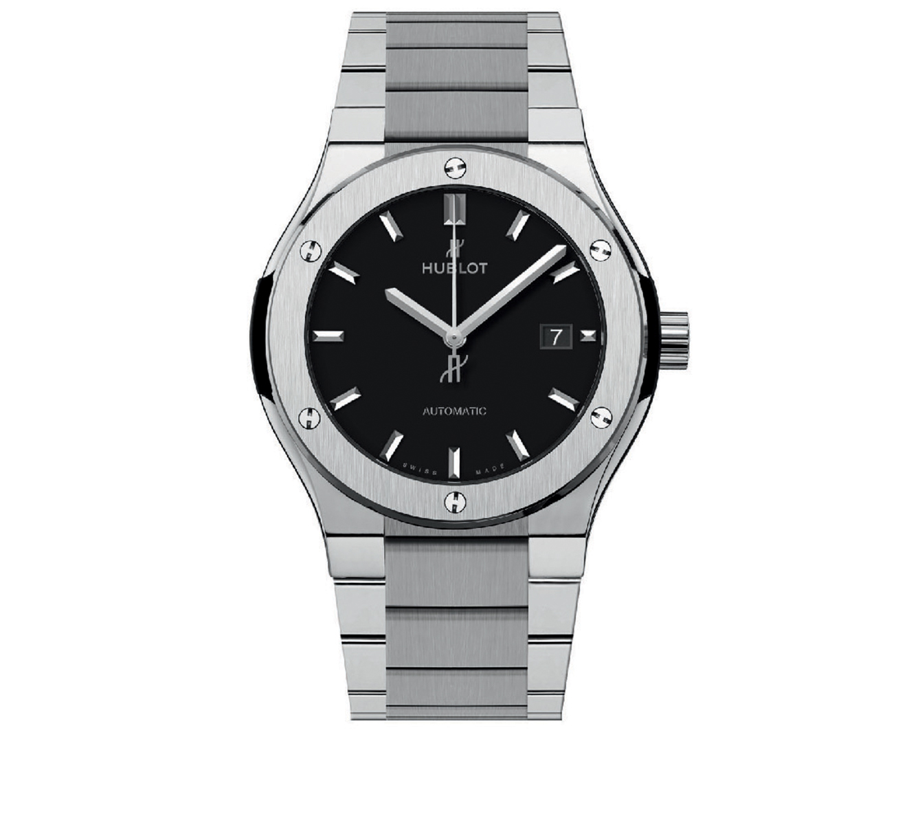 Часы Titanium Bracelet HUBLOT Classic Fusion 548.NX.1170.NX - фото 1 – Mercury