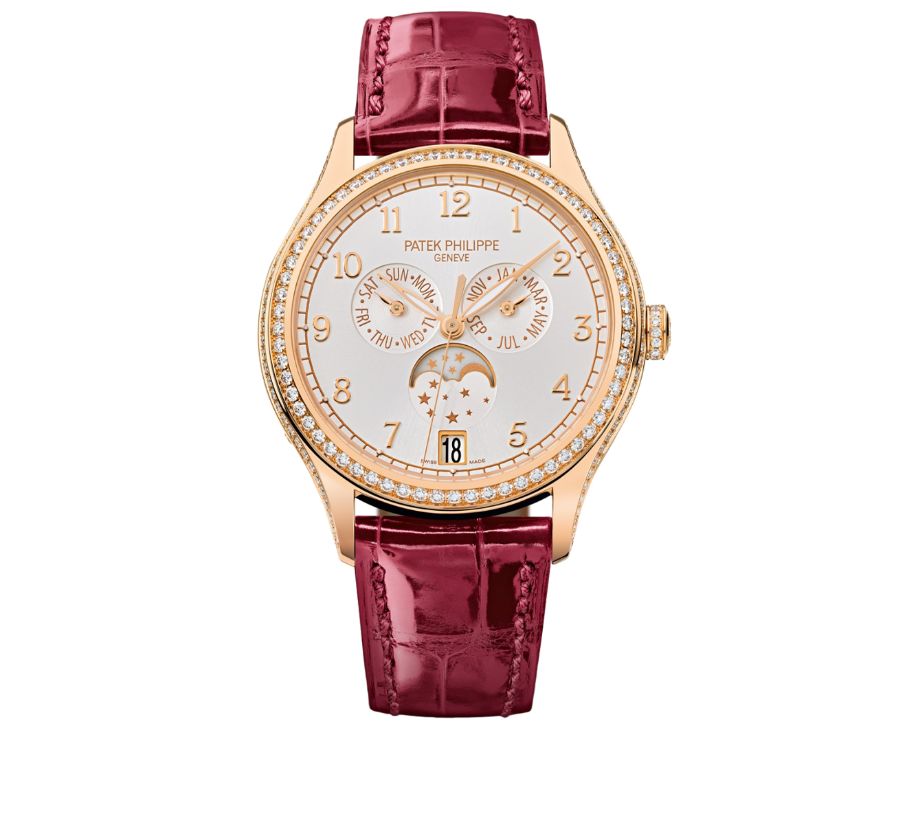 Часы Moon Phase Rose Gold PATEK PHILIPPE Complications 4947 R-001 - фото 1 – Mercury