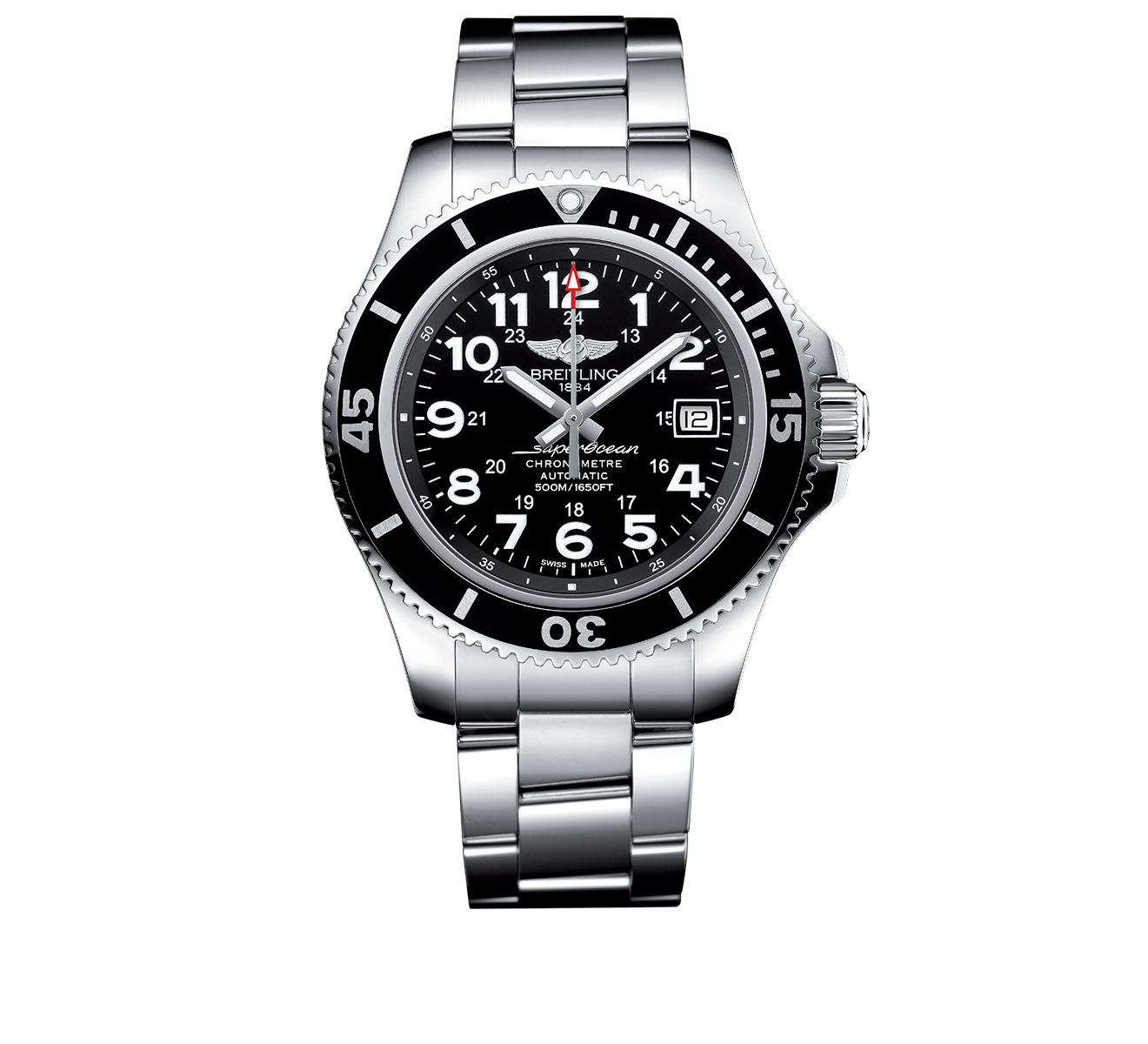 Часы Superocean II 42 Breitling Superocean A17365C91B1A1 - фото 1 – Mercury