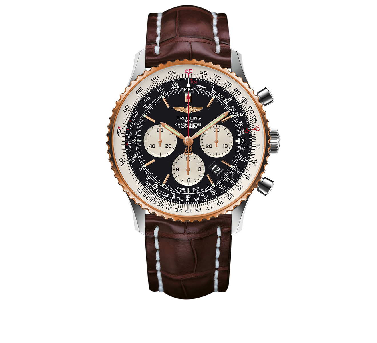 Часы Navitimer 01 Breitling Navitimer UB0127211B2P1 - фото 1 – Mercury