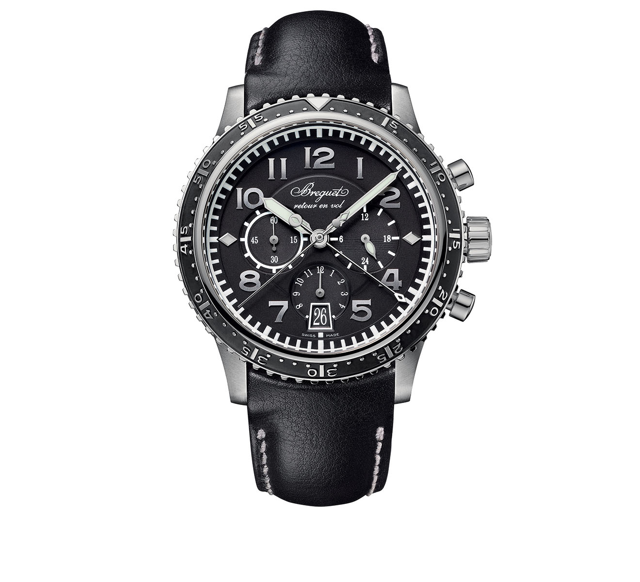 Часы Type XXI Flyback Chronograph Breguet Type XX-XXI-XXII 3810TI H2 3ZU - фото 1 – Mercury