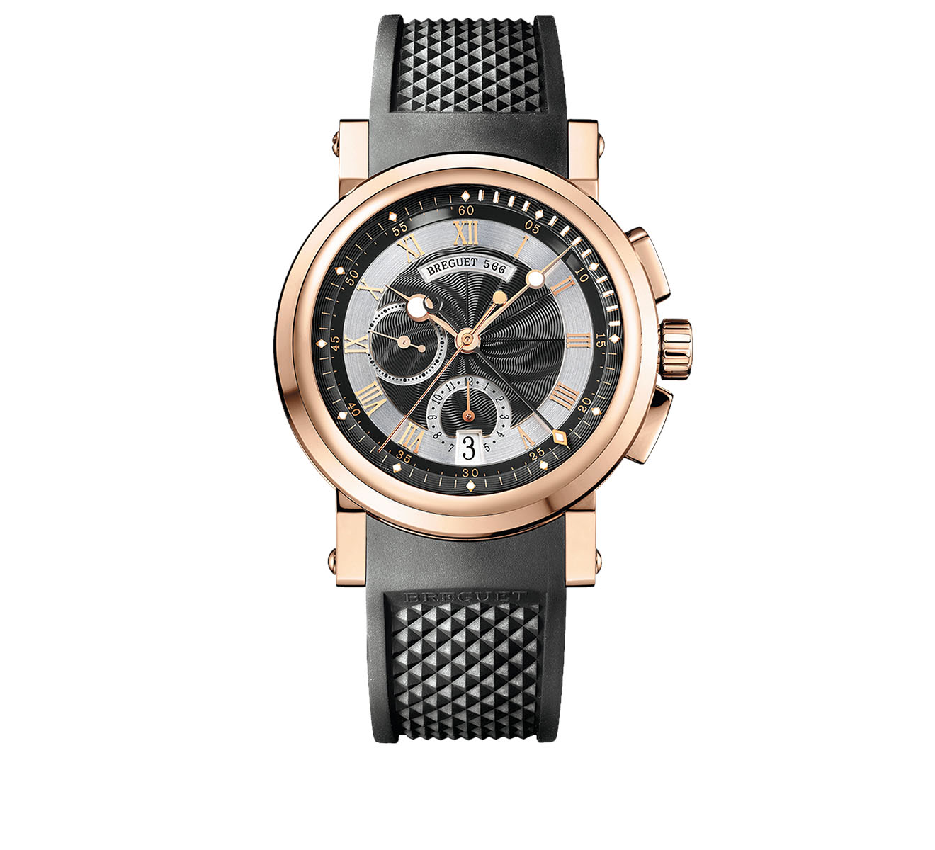 Часы Marine Rose Gold Chronograph Breguet Marine 5827BR Z2 5ZU - фото 1 – Mercury