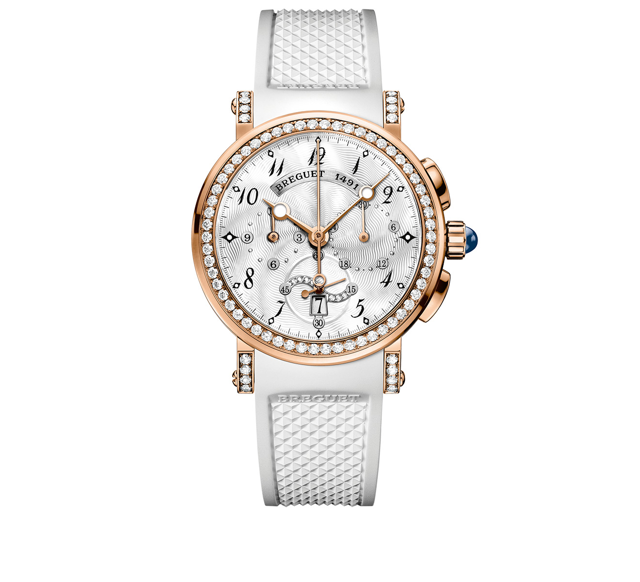 Часы Marine Rose Gold Chronograph Breguet Marine 8828BR 5D 586 DD00 - фото 1 – Mercury