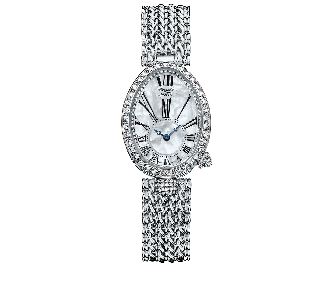 Часы Reine de Naples White Gold Bracelet Breguet Reine de Naples 8928BB 51 J20 DD00 - фото 1 – Mercury