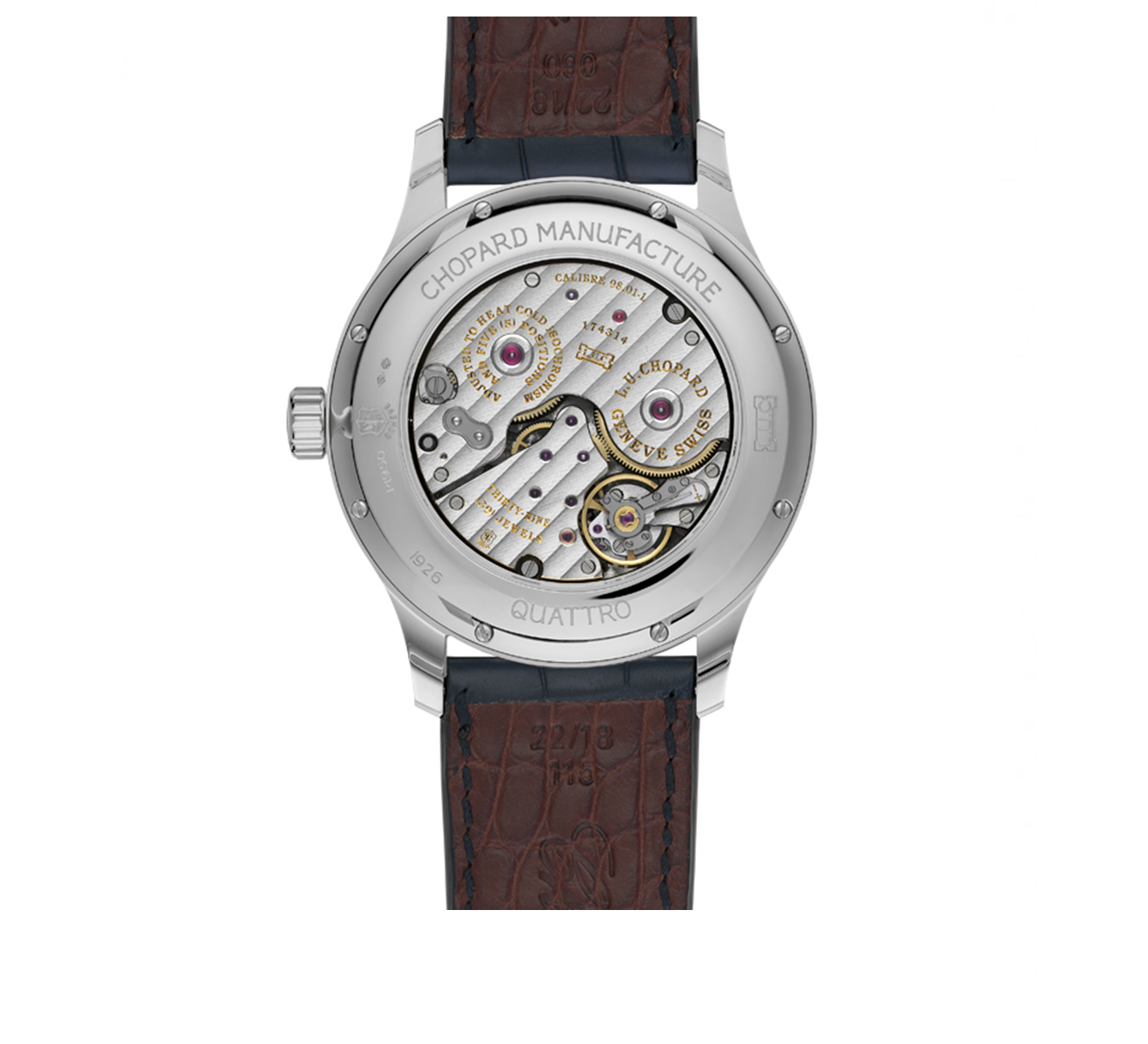 Часы Quattro Chopard L.U.C Elegance 161926-9001 - фото 2 – Mercury
