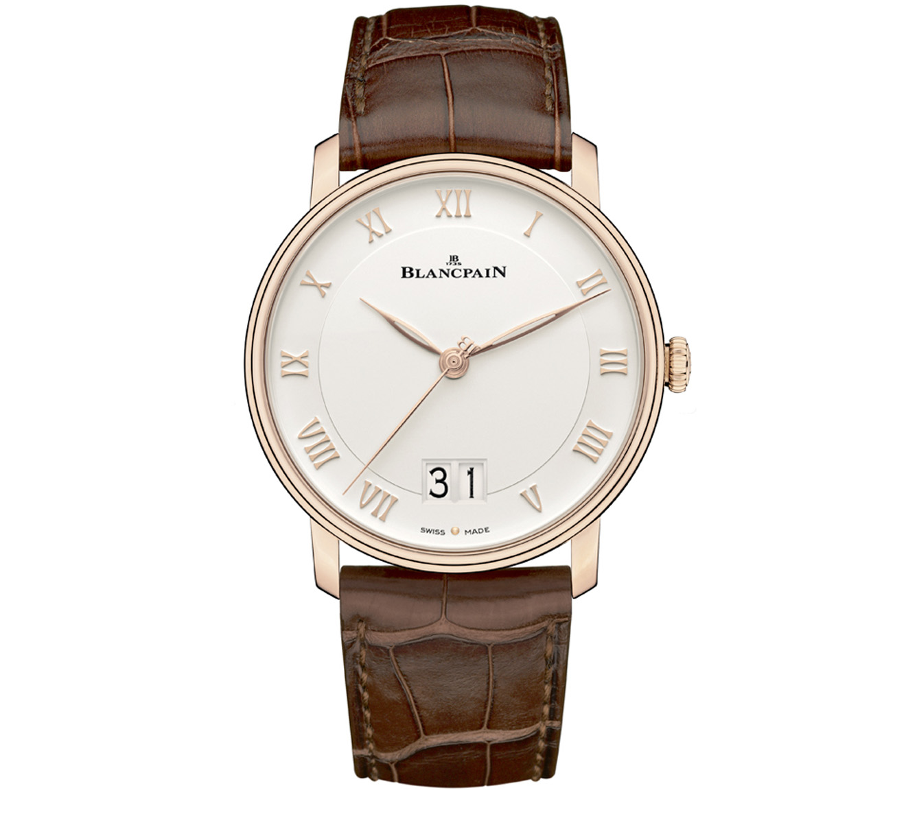 Часы Grande Date Blancpain Villeret 6669 3642 55B - фото 1 – Mercury